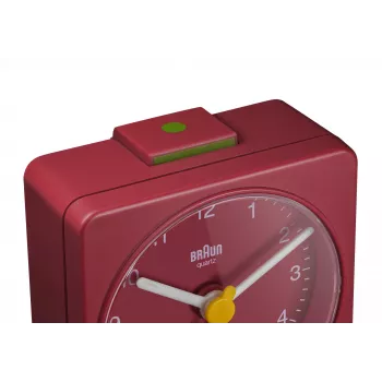 Sveglia Braun BC02R orologio al quarzo rosso