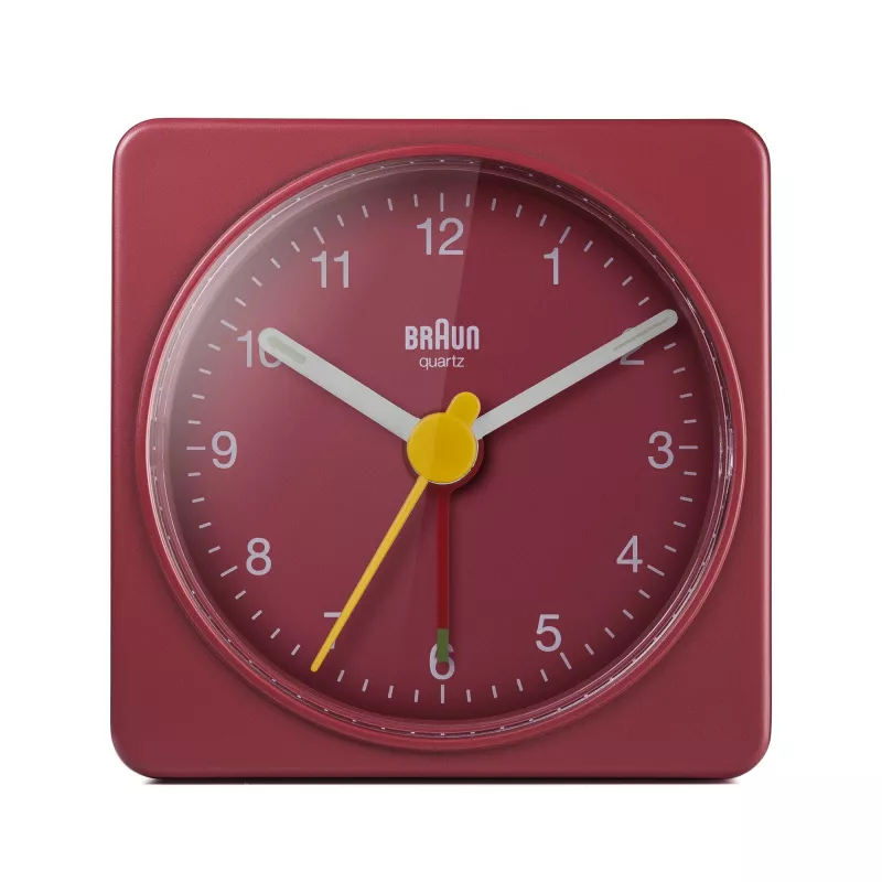 Sveglia Braun BC02R orologio al quarzo rosso