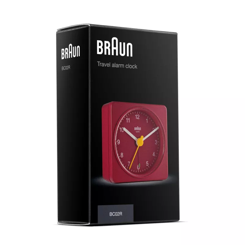 Sveglia Braun BC02R orologio al quarzo rosso