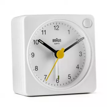 Sveglia al quarzo Braun BC02XW bianco