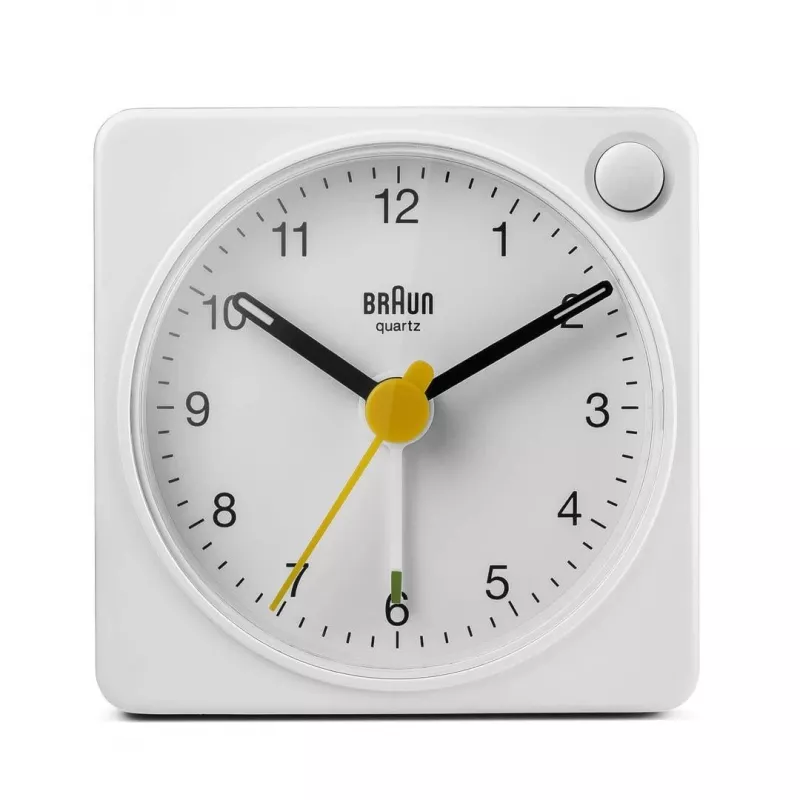 Sveglia al quarzo Braun BC02XW bianco