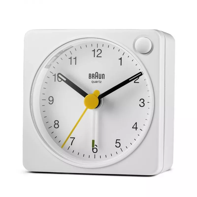 Sveglia al quarzo Braun BC02XW bianco