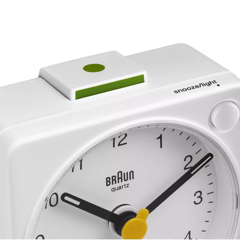 Sveglia al quarzo Braun BC02XW bianco