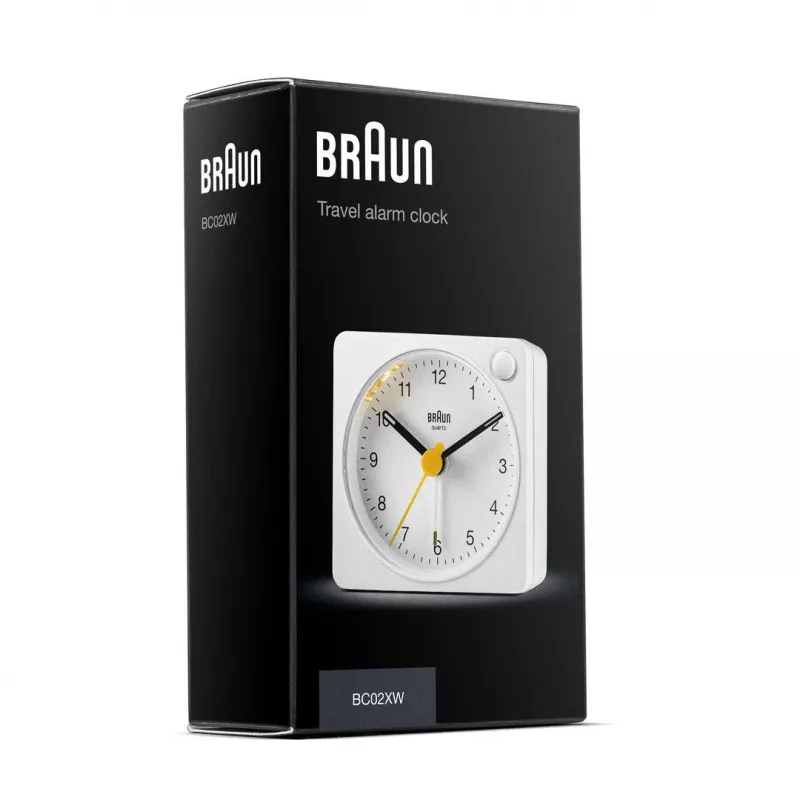 Sveglia al quarzo Braun BC02XW bianco