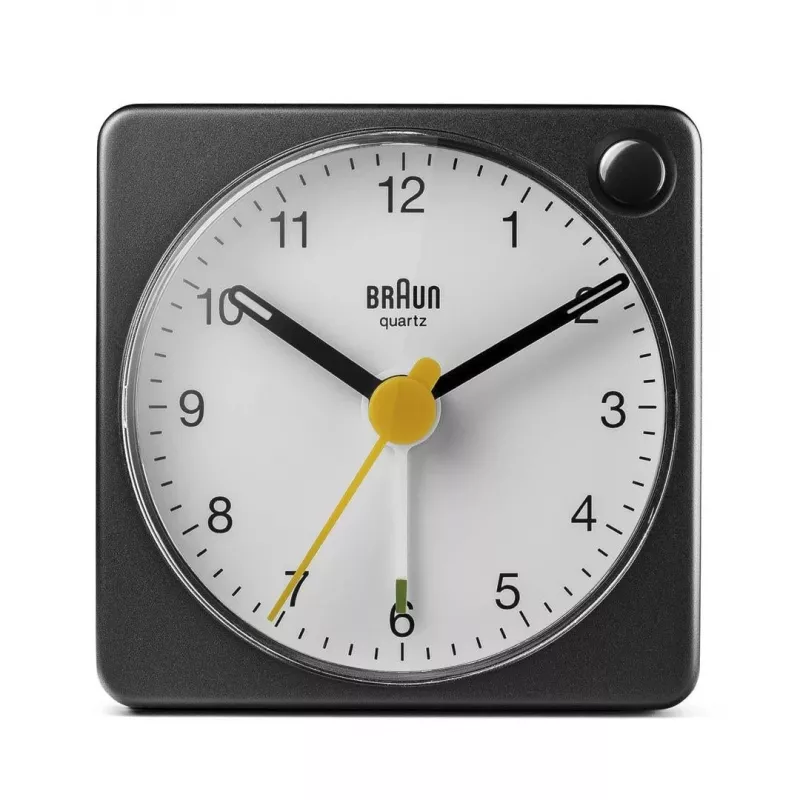 Sveglia al quarzo Braun BC02XBW nero, bianco