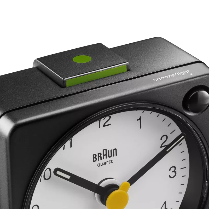 Sveglia al quarzo Braun BC02XBW nero, bianco