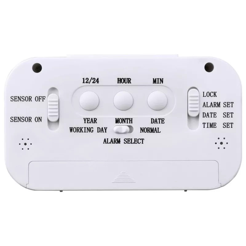 Sveglia digitale Hama RC 660 bianco