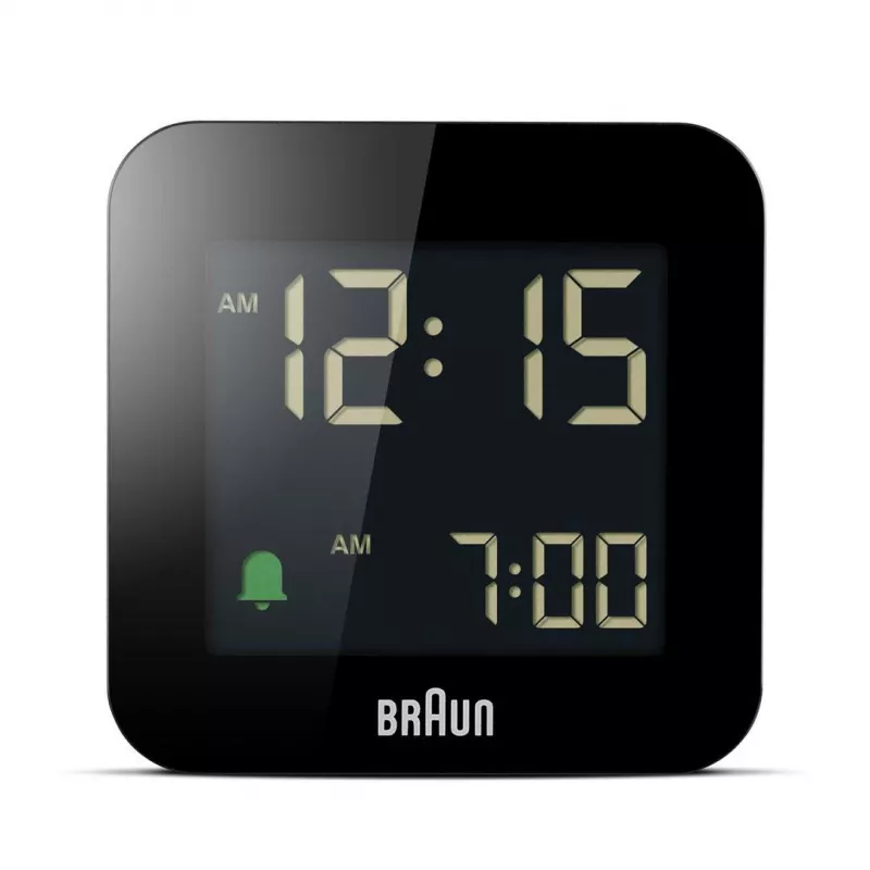 Sveglia digitale Braun BC08 nero