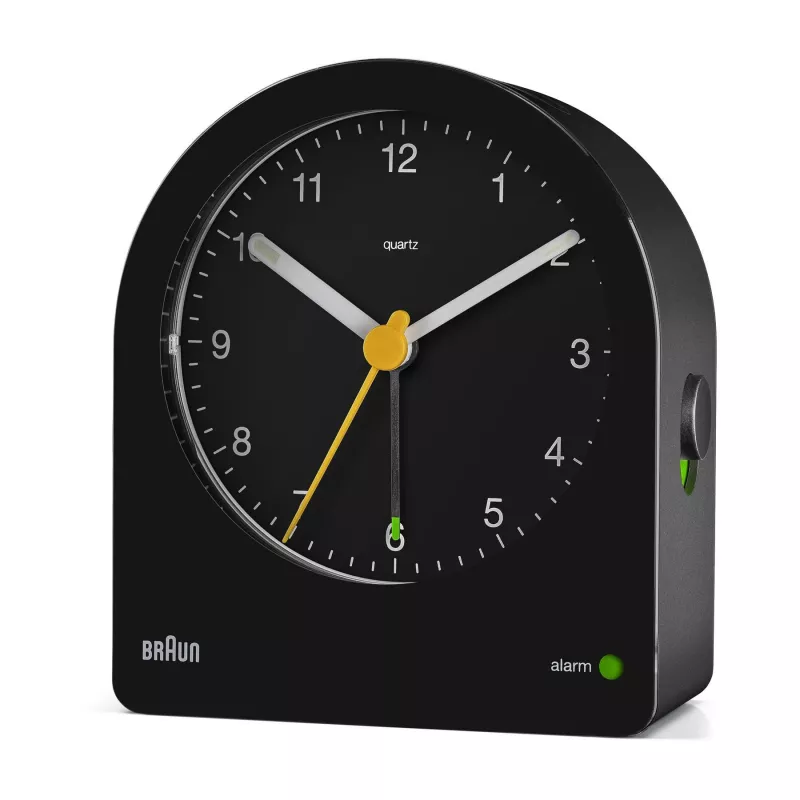 Sveglia al quarzo Braun BC22 nero, giallo