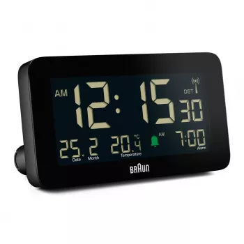 Sveglia digitale Braun BC10 nero