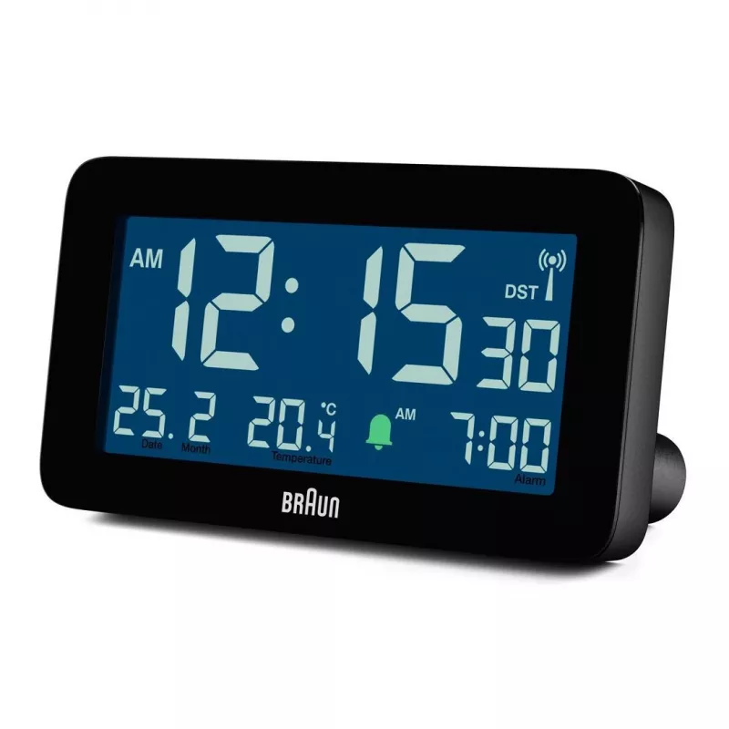 Sveglia digitale Braun BC10 nero