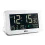 Sveglia digitale Braun BC10 bianco LCD retroilluminato