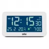 Sveglia digitale Braun BC10 bianco LCD retroilluminato