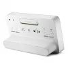 Sveglia digitale Braun BC10 bianco LCD retroilluminato