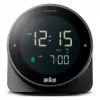 Sveglia radiocontrollata BRAUN BC 24 B DCF nero – sveglia radiocontrollata con display digitale