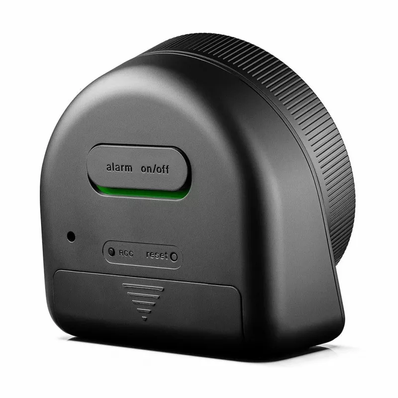Sveglia radiocontrollata BRAUN BC 24 B DCF nero – sveglia radiocontrollata con display digitale