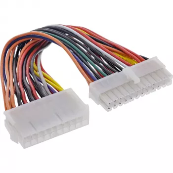 InLine cavo adattatore di alimentazione per scheda madre connettore femmina 20 pin / connettore maschio 24 pin EPS 0,16 m