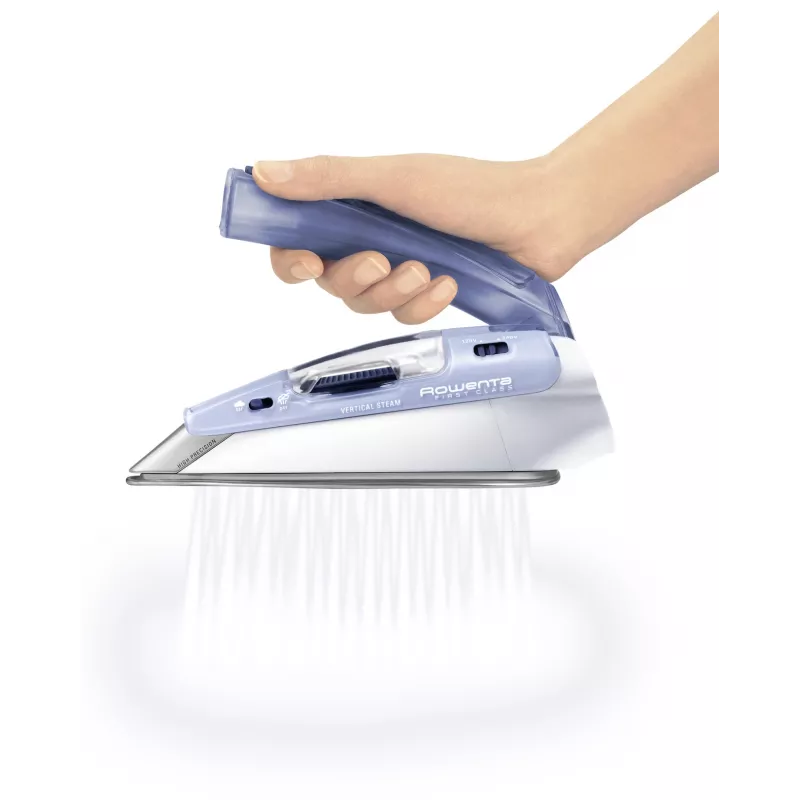Rowenta DA1510F1 ferro da stiro ferro da stiro a vapore Microsteam 200 suola 1000 W blu, bianco