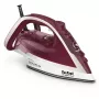 Tefal Ultimate Pure FV6810 ferro da stiro a vapore 2800 W rosso, argento