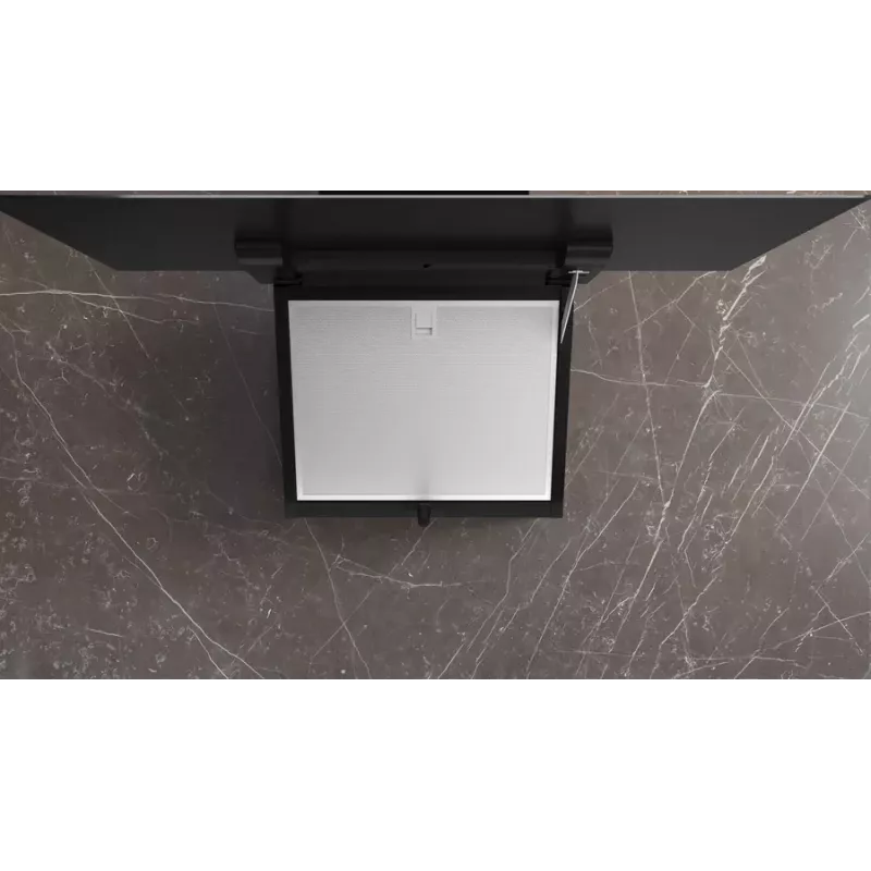 Siemens iQ300 LC87KFN60 cappa a parete inclinata, 80 cm, Home Connect, 56 dB, classe energetica A+, LED, nera