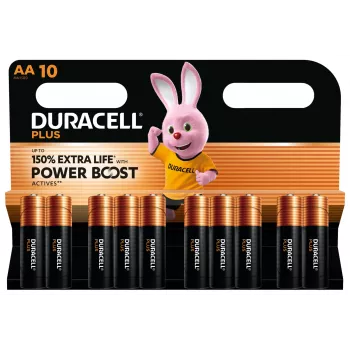 Batteria monouso Duracell Plus AA alcalina