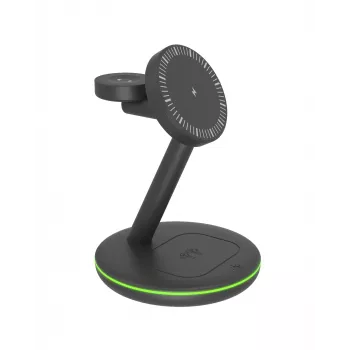 ICY BOX IB-SH102-CH cuffie, smartphone, smartwatch nero ricarica rapida