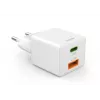 Hama 00201992 caricabatterie mobile smartphone bianco AC ricarica rapida interno, esterno