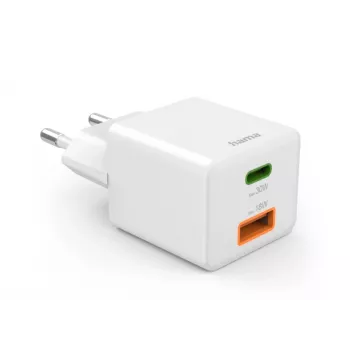 Hama 00201992 caricabatterie mobile smartphone bianco AC ricarica rapida interno, esterno