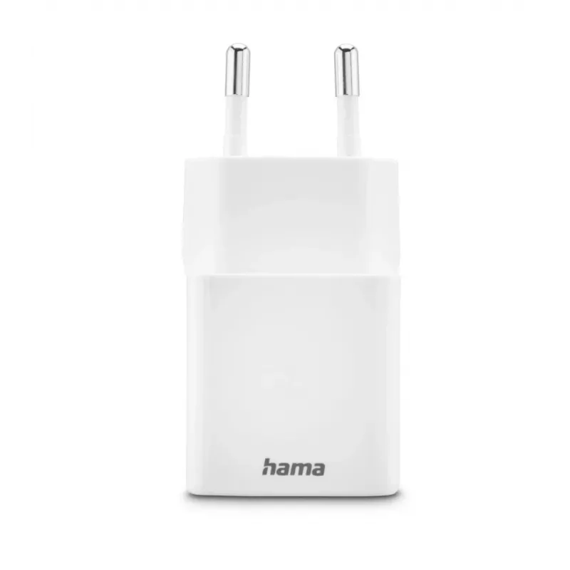 Hama 00201992 caricabatterie mobile smartphone bianco AC ricarica rapida interno, esterno
