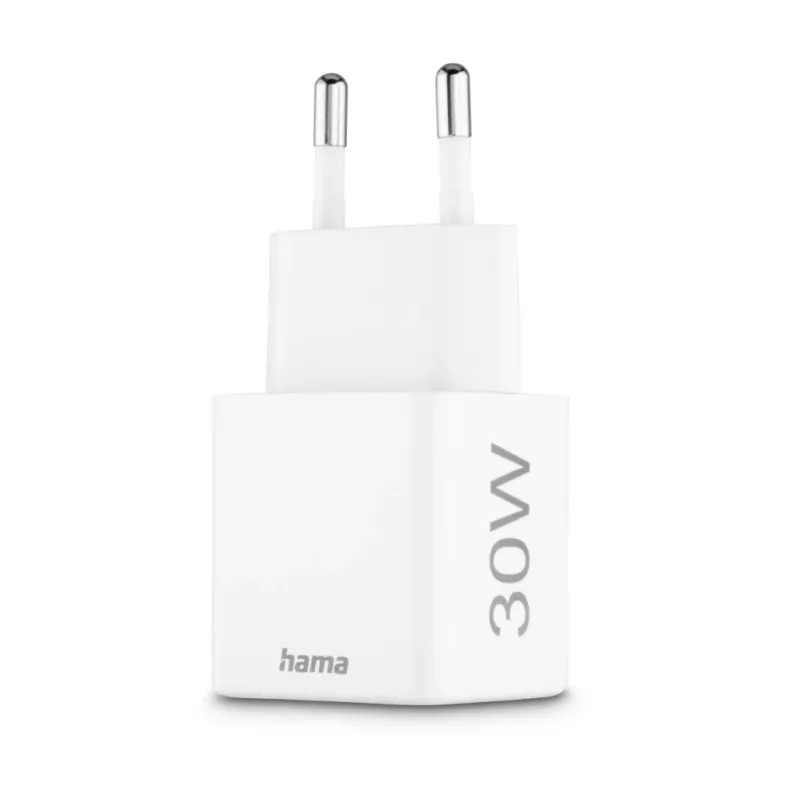 Hama 00201992 caricabatterie mobile smartphone bianco AC ricarica rapida interno, esterno