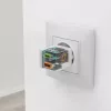 Hama 00201992 caricabatterie mobile smartphone bianco AC ricarica rapida interno, esterno