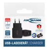 Caricabatterie per interni Ansmann HC218PD universale nero