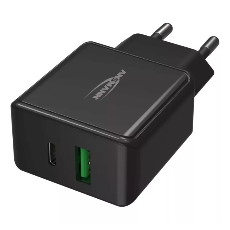 Caricabatterie per interni Ansmann HC218PD universale nero