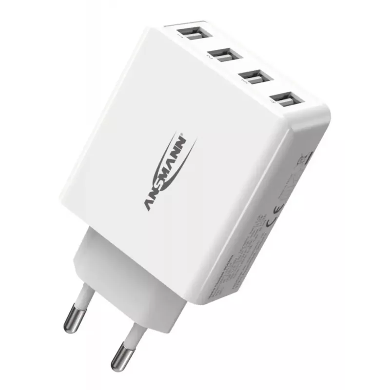Caricabatterie Ansmann HC430 Universal bianco AC da interno