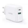 Ugreen 60468 caricabatterie per dispositivi mobili tablet, telefono, Universal bianco AC ricarica rapida da interno