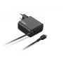 Lenovo GX21L58555 alimentatore USB-C da 65 W, spina EU, 20 V, cavo da 1,7 m, nero