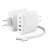Caricabatterie ALOGIC 4X100 Universal bianco USB da interno
