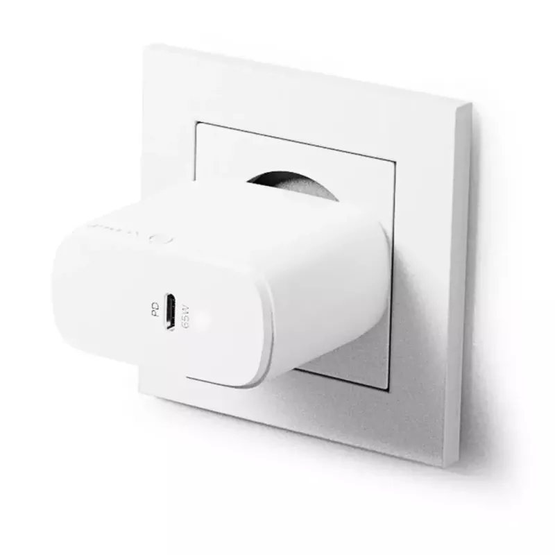 Caricabatterie AC ALOGIC 1X65 Universal bianco