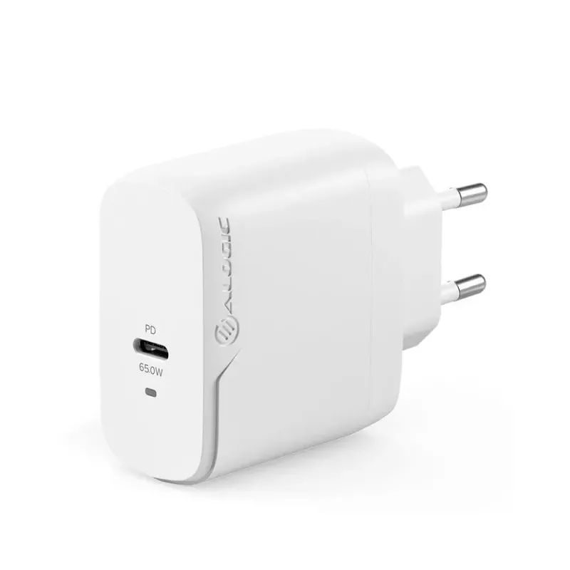 Caricabatterie AC ALOGIC 1X65 Universal bianco