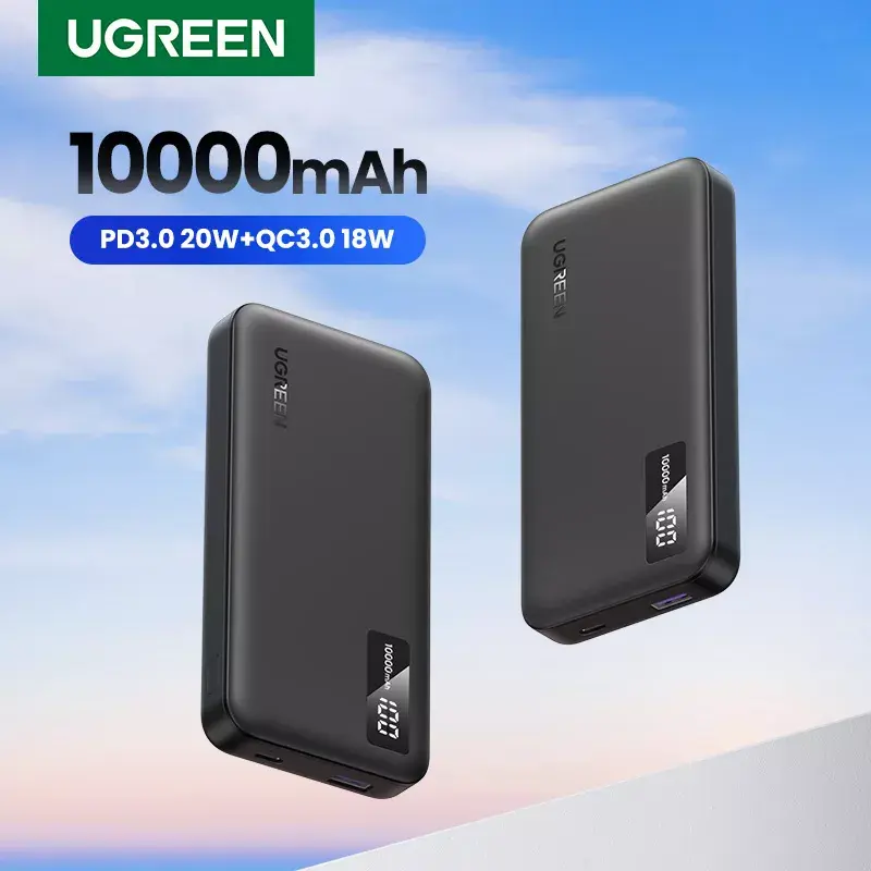 Ugreen 25742 powerbank litio-ione (Li-Ion) 10000 mAh nero