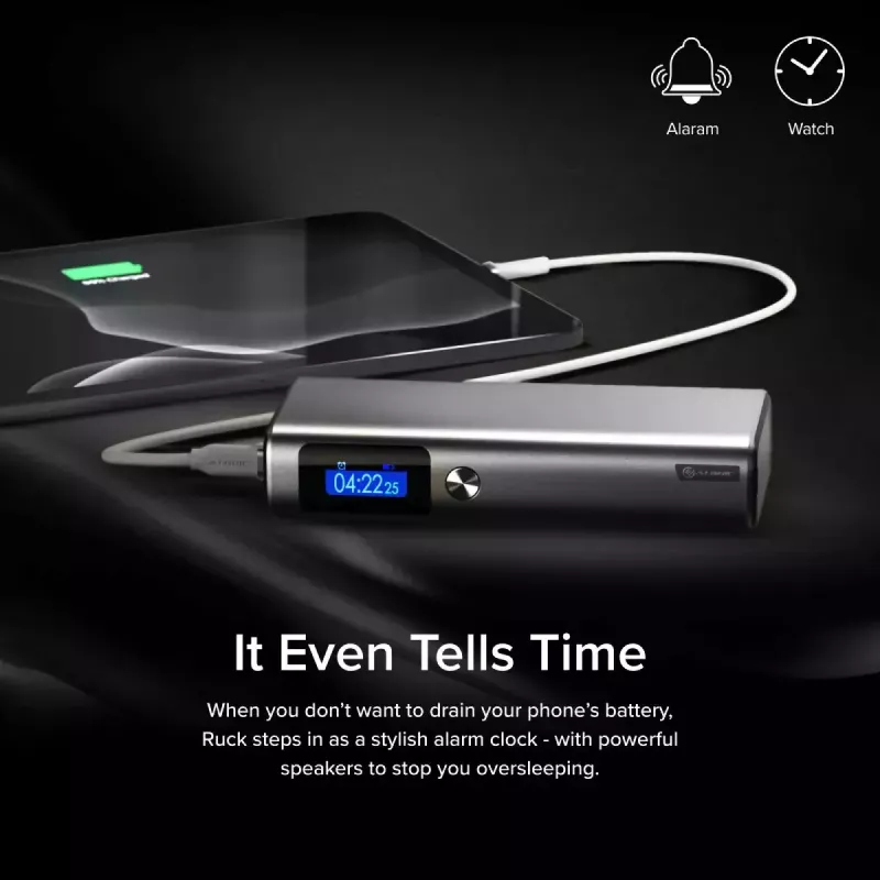 Powerbank ALOGIC Ruck 20000mAh, caricabatterie USB 130W