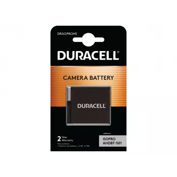 Batteria Duracell per action camera – sostituisce la batteria GoPro Hero 5