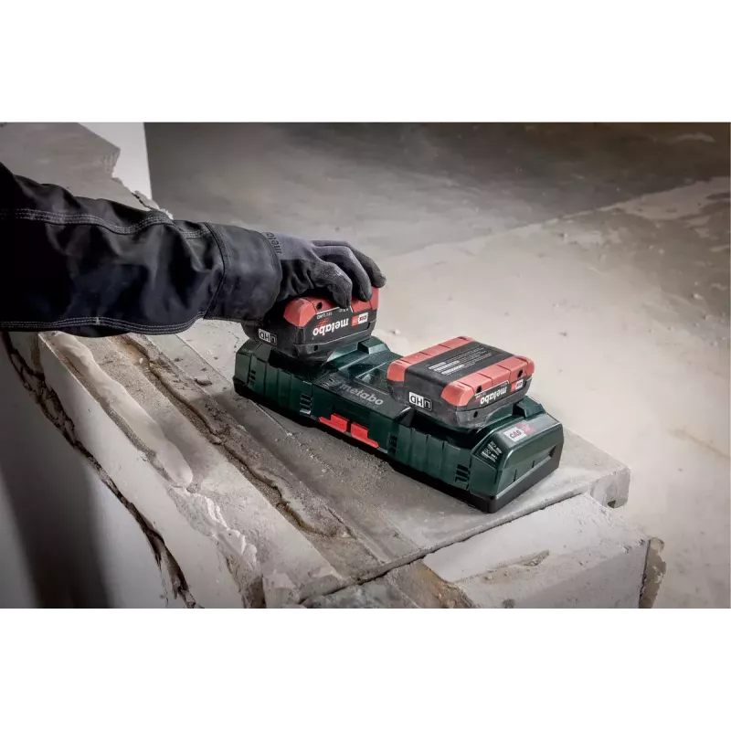 Caricabatterie Metabo 627495000 universale AC agli ioni di litio verde