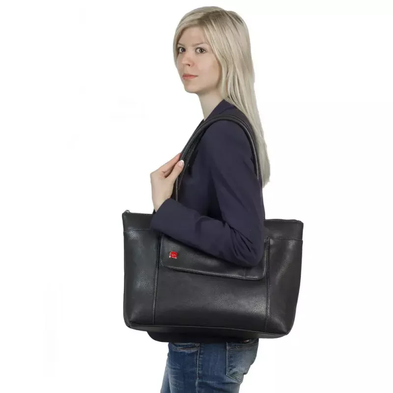 Borsa da donna Rivacase Orly 39,6 cm (15,6 pollici) nero
