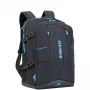 Zaino Rivacase 7860 per laptop fino a 43,9 cm (17,3 pollici), poliestere, nero/blu