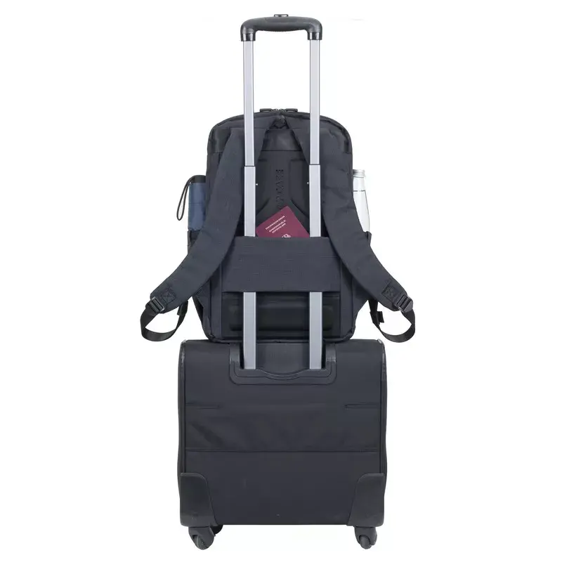 Zaino Rivacase 8365 per laptop da 17,3 pollici, poliestere, nero, 850 g