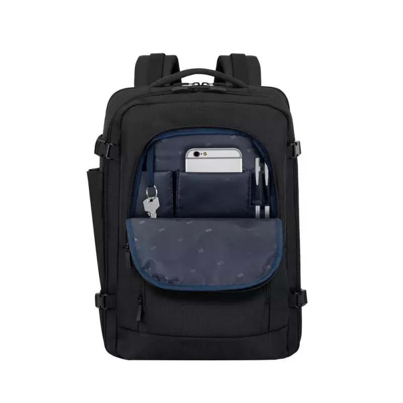 Zaino Rivacase 8461 43,9 cm 17,3 pollici nero 2 tasche frontali