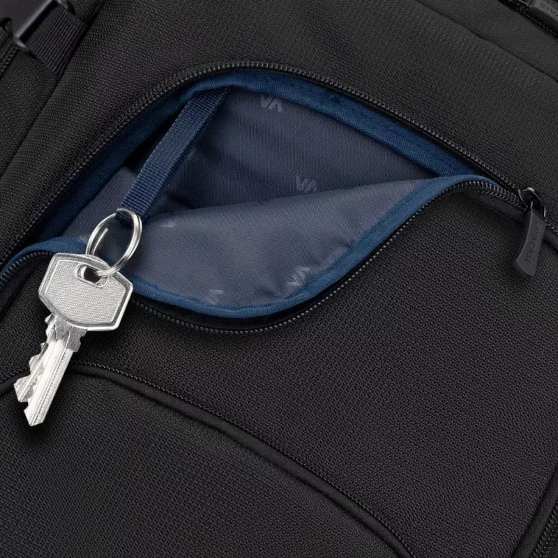 Zaino Rivacase 8461 43,9 cm 17,3 pollici nero 2 tasche frontali
