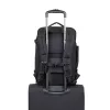 Zaino Rivacase 8461 43,9 cm 17,3 pollici nero 2 tasche frontali