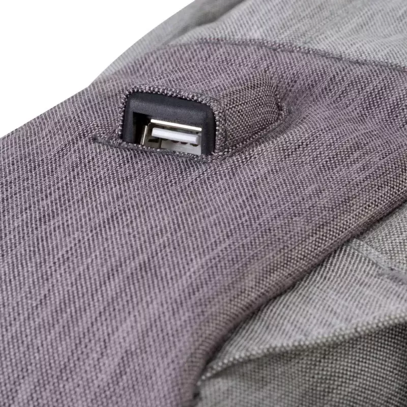 Rivacase 7562 Prater zaino antifurto per laptop 15,6 pollici (39,6 cm), grigio/mocha